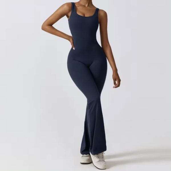 Gym Set Women Training Yoga Suit Sportswear Women Sports Jumpsuit Fitness Rompers Stretch Female Push Up Workout Bodysuits
